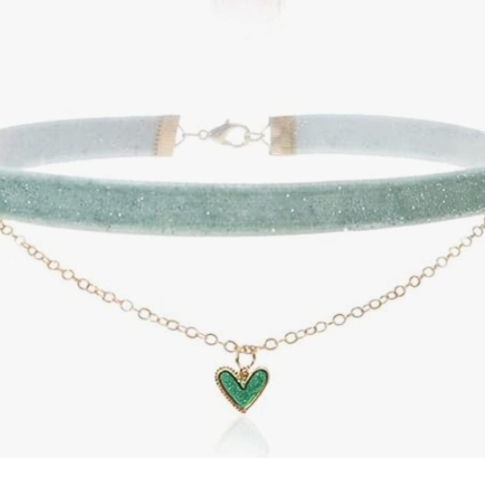 Free People Velvet Choker Necklace